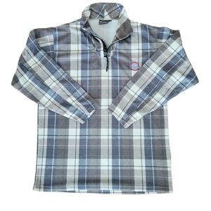 Quicksilver Flannel 1/4 Zip Pullover - Medium